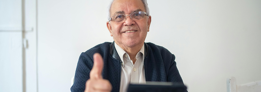 Bénéficiaire heureux